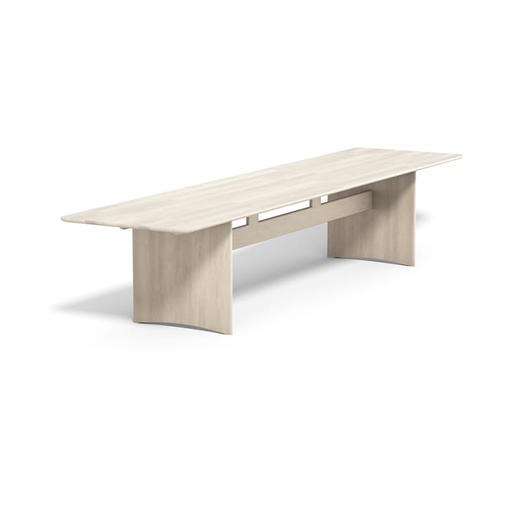 Alt tafel 90x385 cm berkenhout - Lichte matte lak - Stolab
