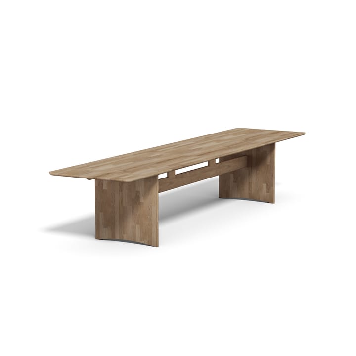 Alt tafel 90x385 cm eikenhout - Natuurlijke olie - Stolab