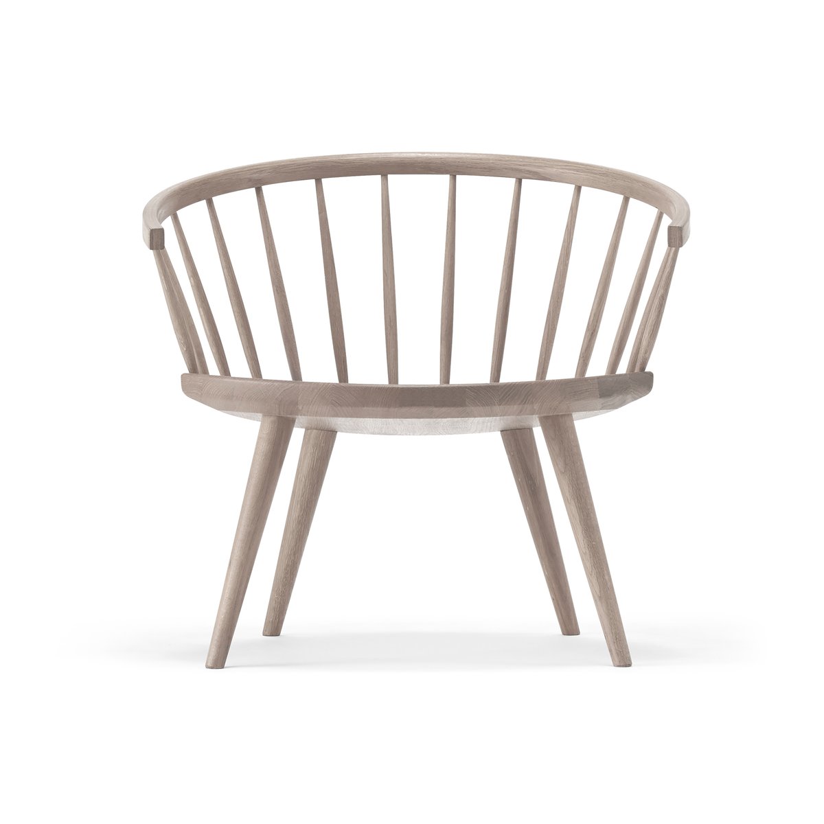Stolab Arka loungestoel eikenhout Houtolie | Scandinavisch Interieur | Stoelen | Wit