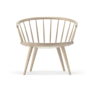 Arka loungestoel eikenhout - Lichte matte lak - Stolab