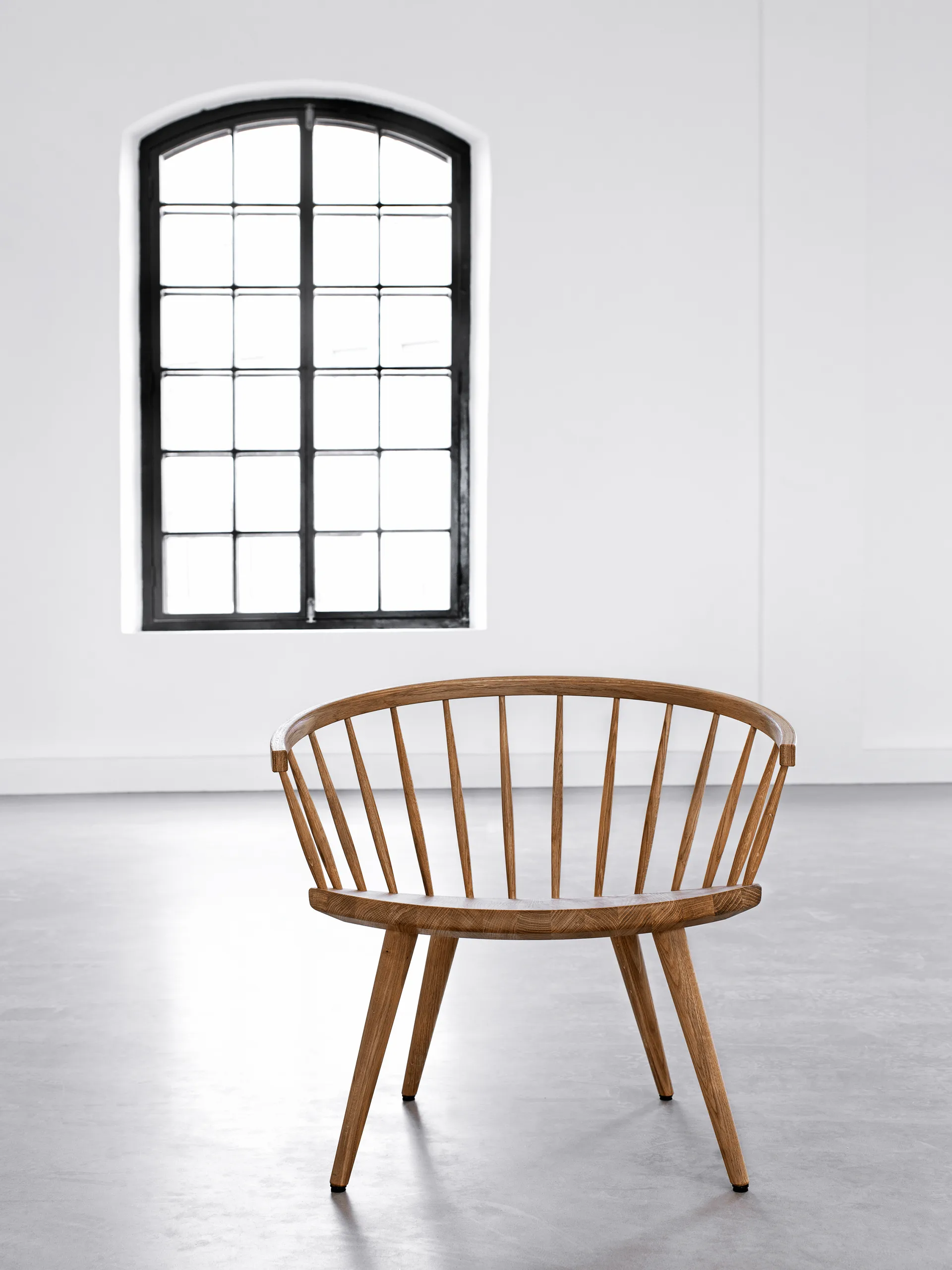 Arka loungestoel eikenhout, Naturel olie Stolab