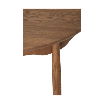 Carl eettafel deelbaar Ø115 cm - Chocoladebruin olie Special Edition (eiken), Ø115 cm - Stolab