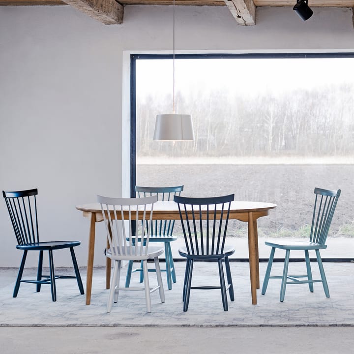 Carl eettafel deelbaar Ø115 cm, Eikenhout naturel olie Stolab