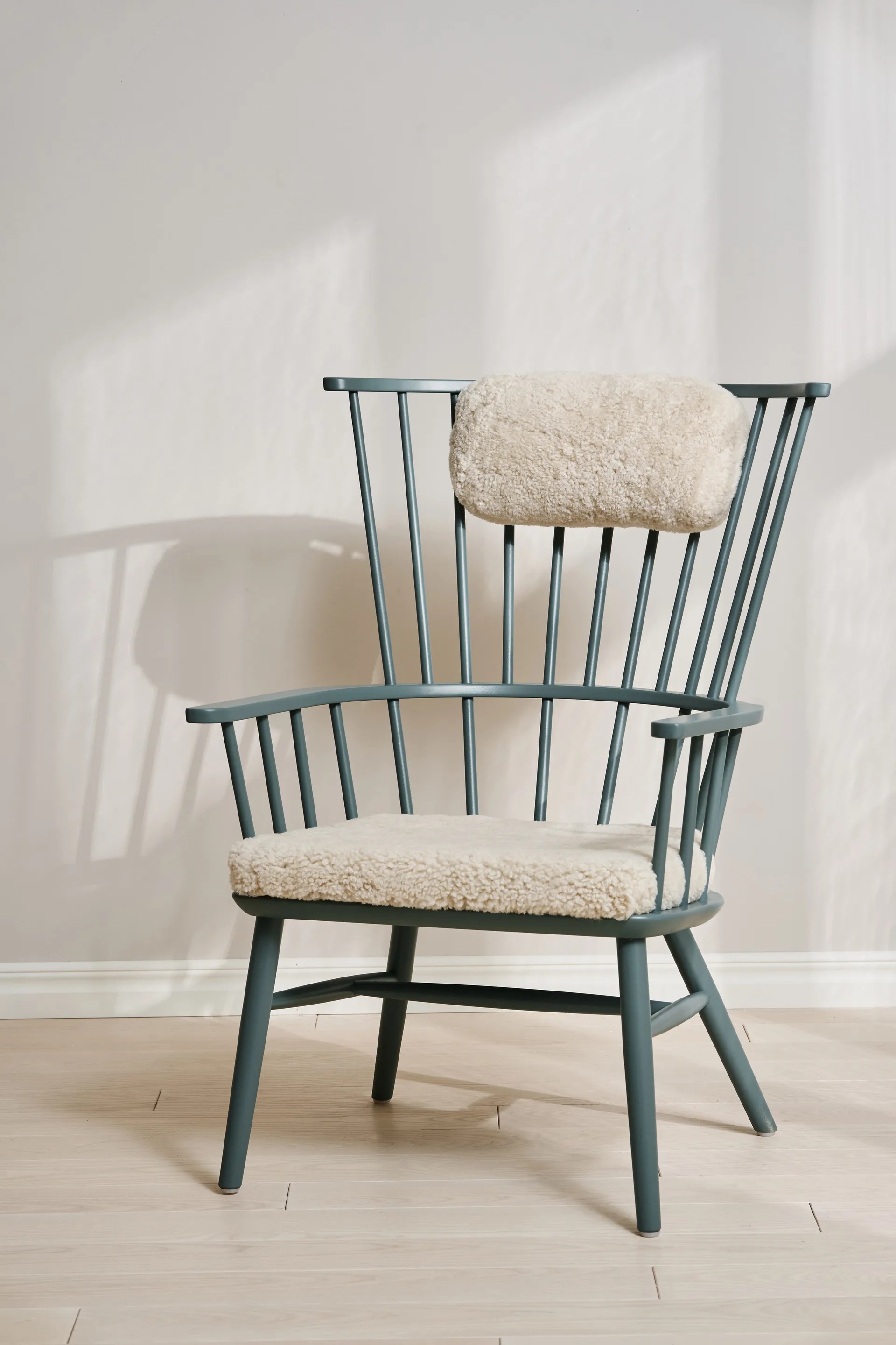 Henriette fauteuil kussen&nekkussen mist-Moonlight,  Stolab