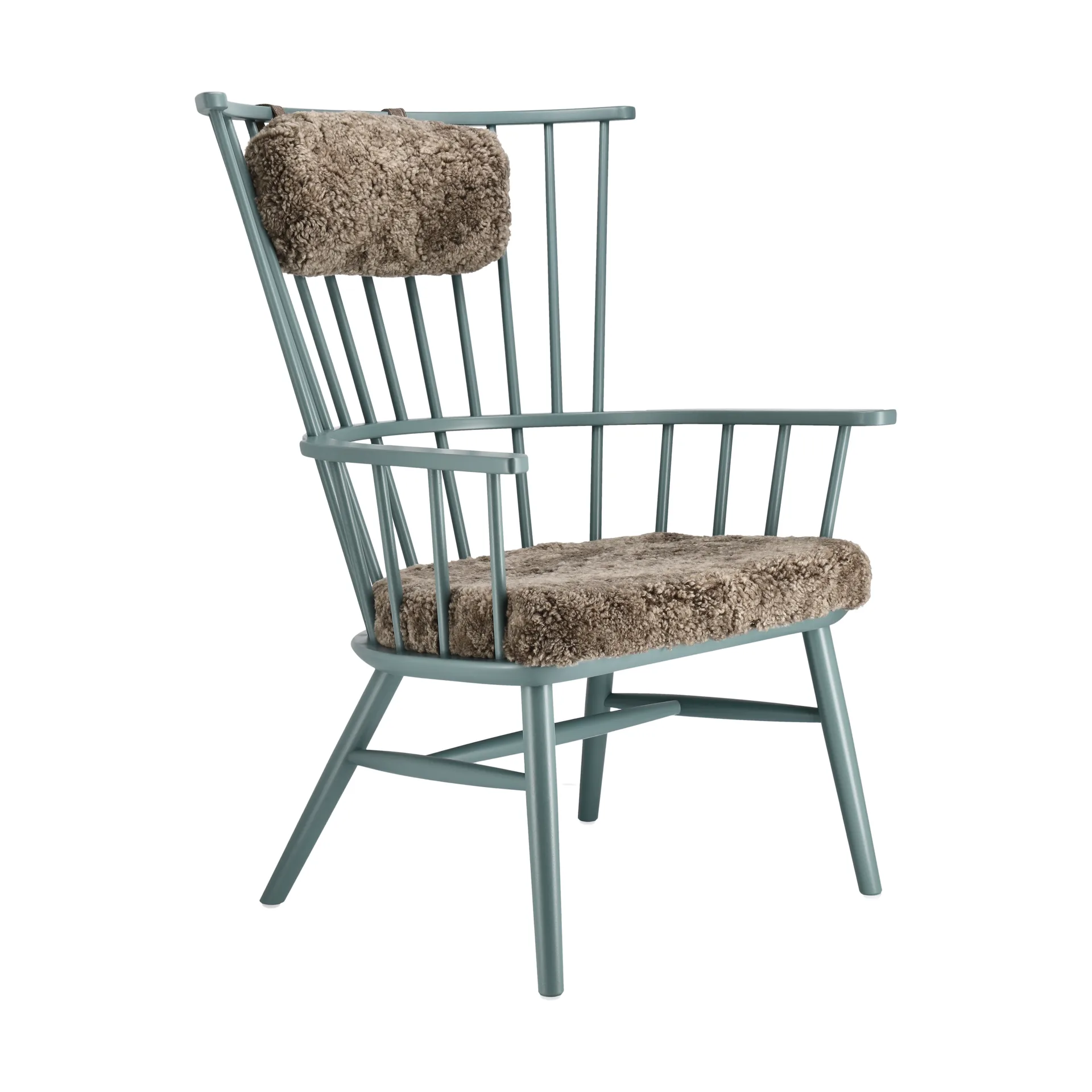 Henriette fauteuil kussen&nekkussen mist-Sahara Stolab