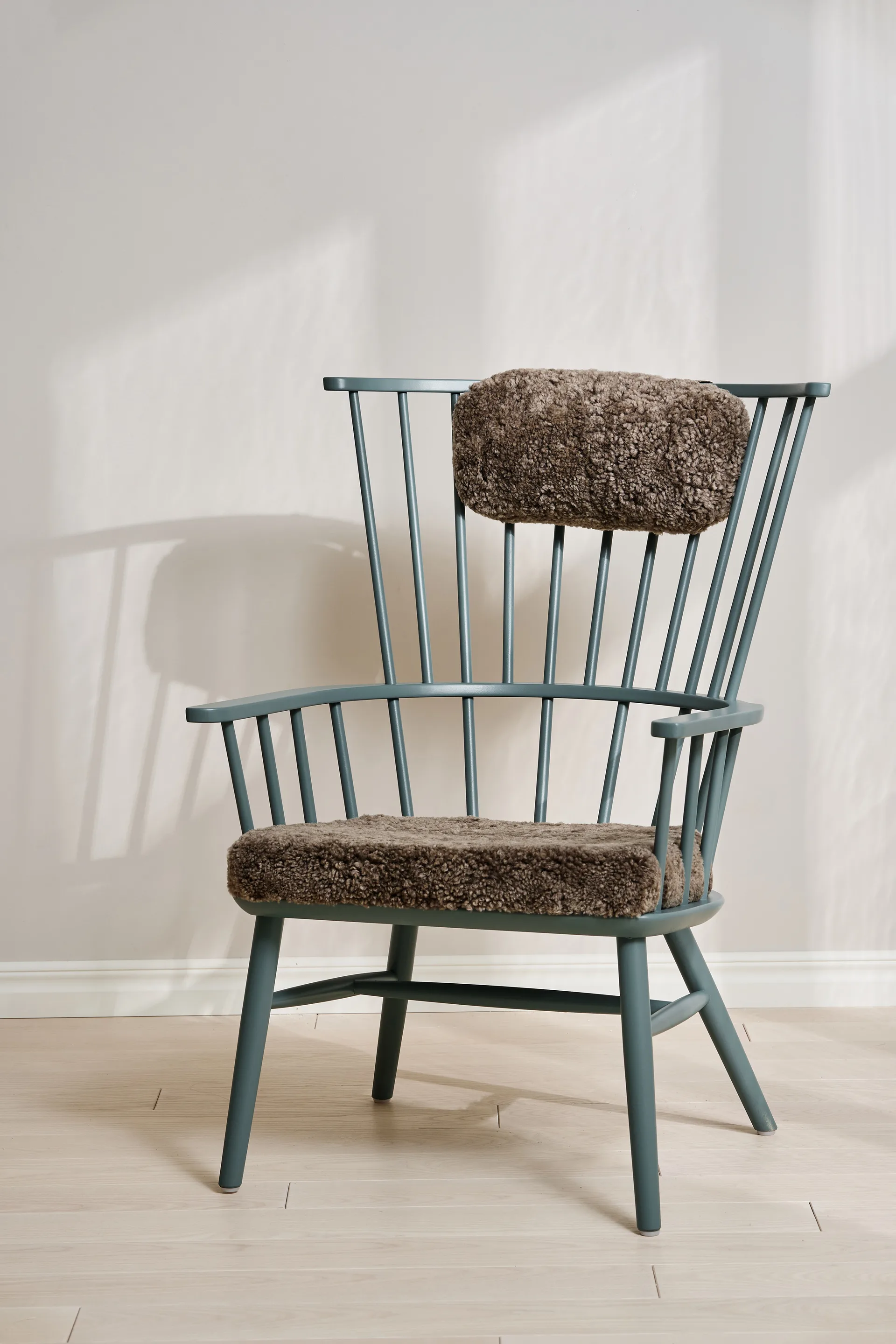 Henriette fauteuil kussen&nekkussen mist-Sahara Stolab