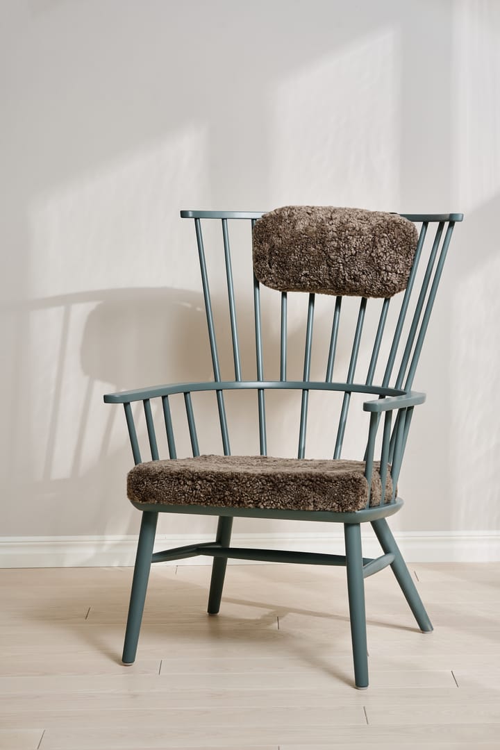 Henriette fauteuil kussen&nekkussen mist-Sahara Stolab