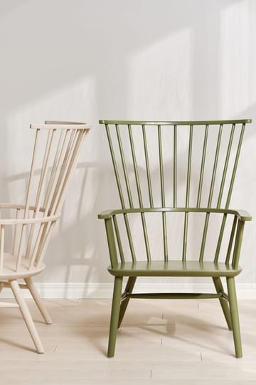 Henriette fauteuil kussen&nekkussen olive green-Espresso - undefined - Stolab