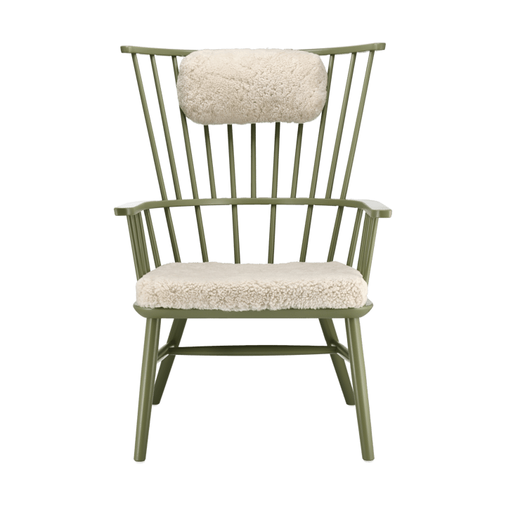 Henriette fauteuil kussen&nekkussen olive green-Moonlight - undefined - Stolab