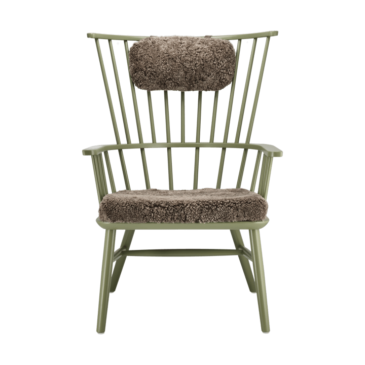 Henriette fauteuil kussen&nekkussen olive green-Sahara - undefined - Stolab