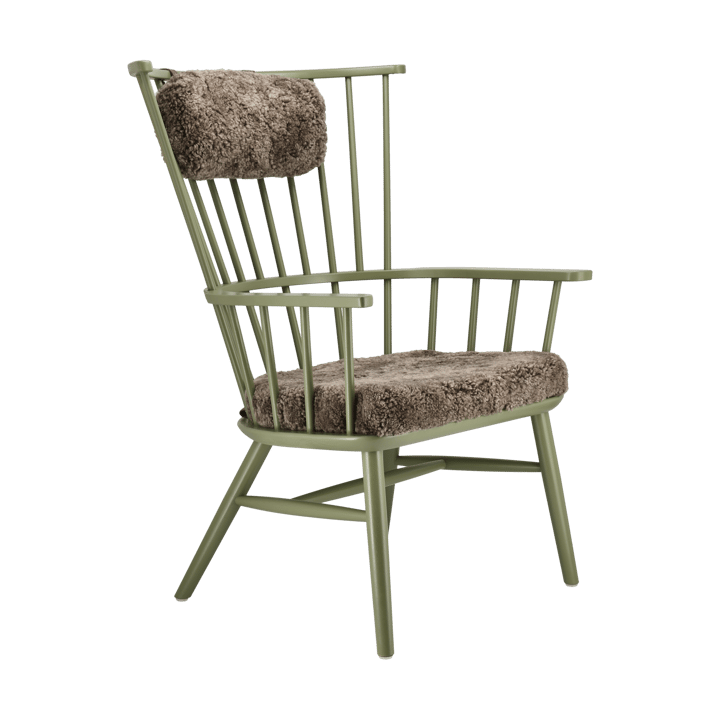 Henriette fauteuil kussen&nekkussen olive green-Sahara Stolab