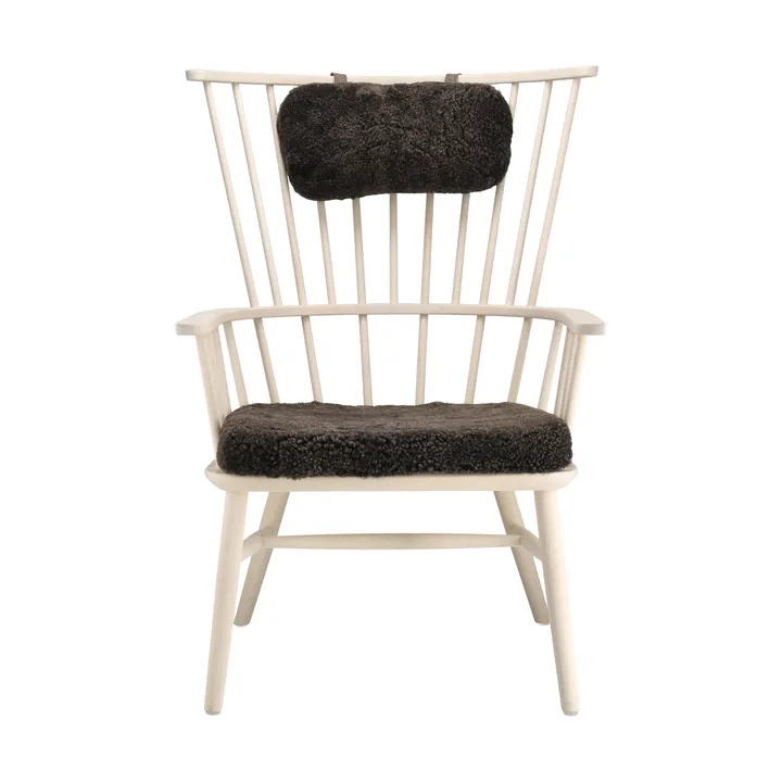 Henriette fauteuil kussen&nekkussen white oil-Espresso - Stolab