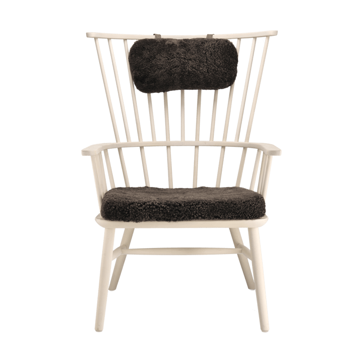 Henriette fauteuil kussen&nekkussen white oil-Espresso - undefined - Stolab