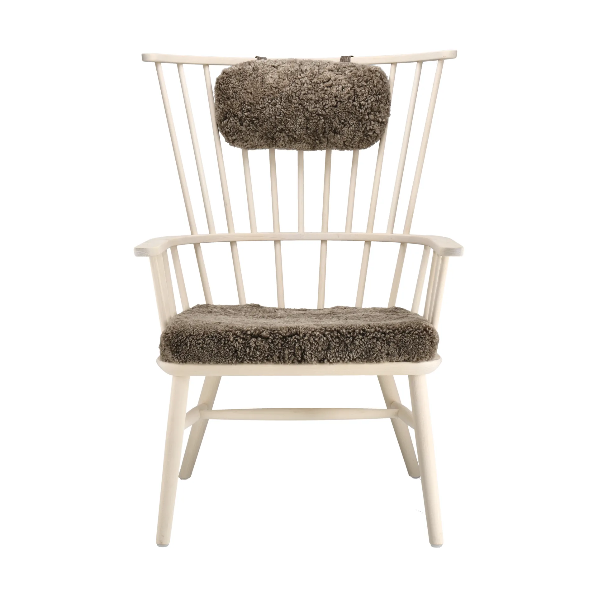 Henriette fauteuil kussen&nekkussen white oil-Sahara,  Stolab