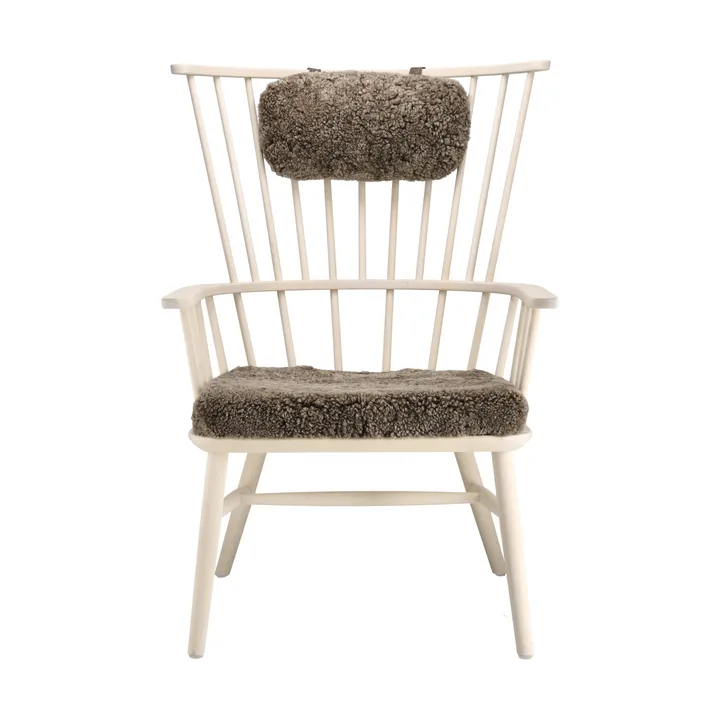 Henriette fauteuil kussen&nekkussen white oil-Sahara - Stolab