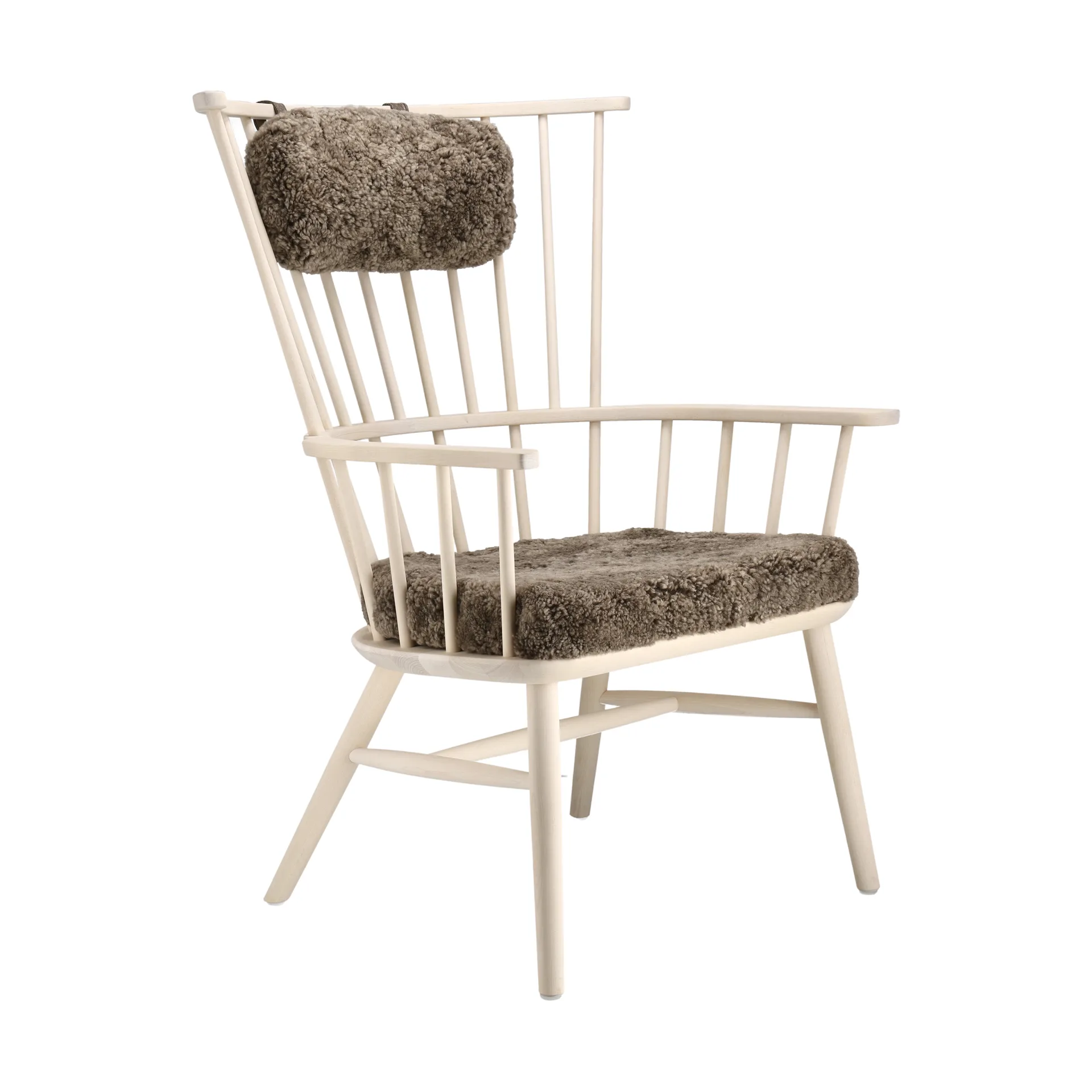 Henriette fauteuil kussen&nekkussen white oil-Sahara,  Stolab