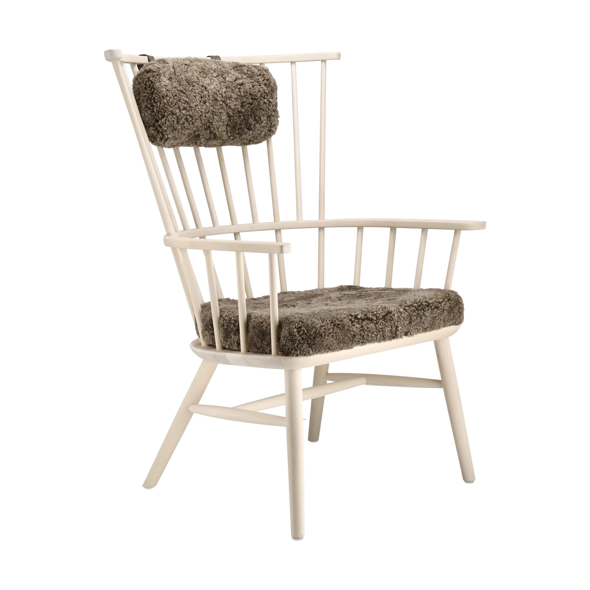Henriette fauteuil kussen&nekkussen white oil-Sahara Stolab