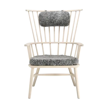 Henriette fauteuil kussen&nekkussen white oil-Scand. grey - Stolab