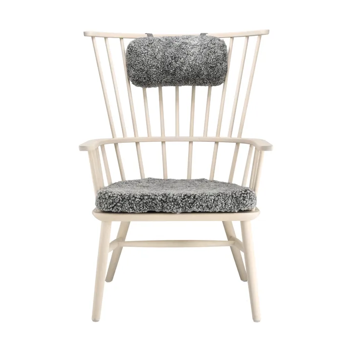 Henriette fauteuil kussen&nekkussen white oil-Scand. grey - Stolab