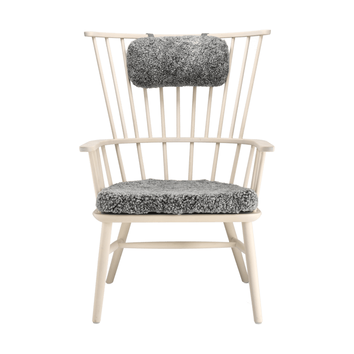 Henriette fauteuil kussen&nekkussen white oil-Scand. grey - undefined - Stolab