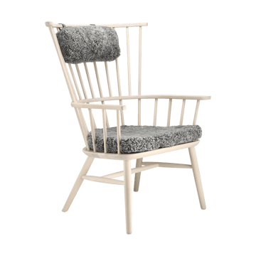 Henriette fauteuil kussen&nekkussen white oil-Scand. grey - undefined - Stolab