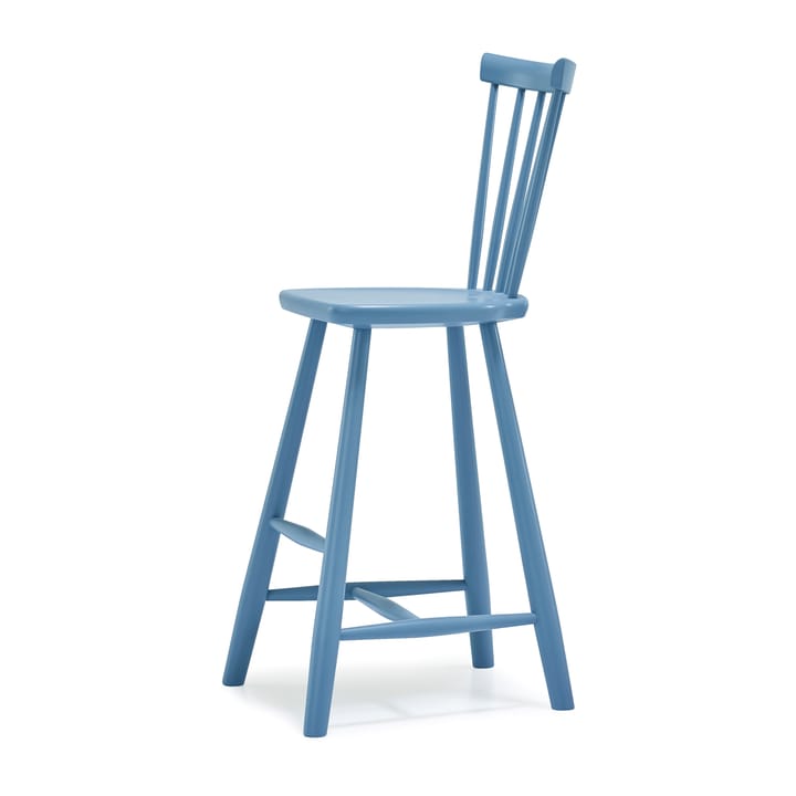 Lilla Åland kinderstoel berkenhout 52 cm, Dageraadsblauw Stolab