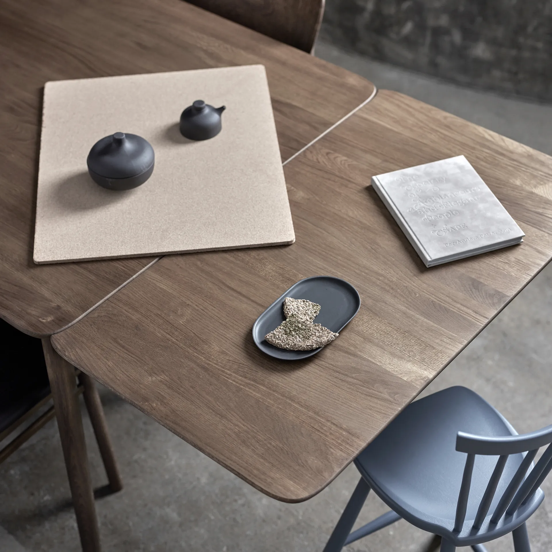 Lilla Åland kinderstoel berkenhout 52 cm, Onweer 66 Stolab