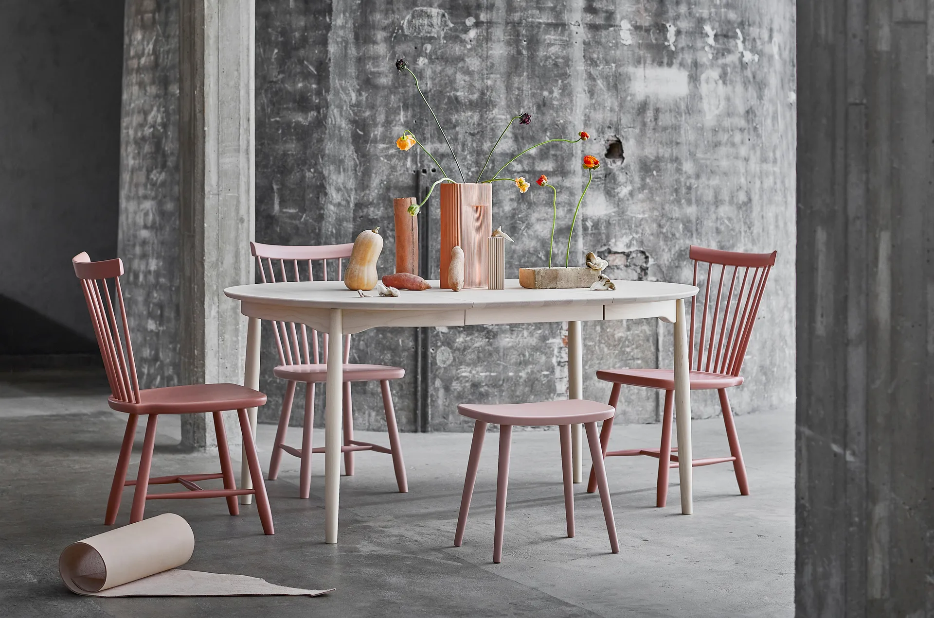 Lilla Åland stoel, Baksteen 42 (berkenhout) Stolab