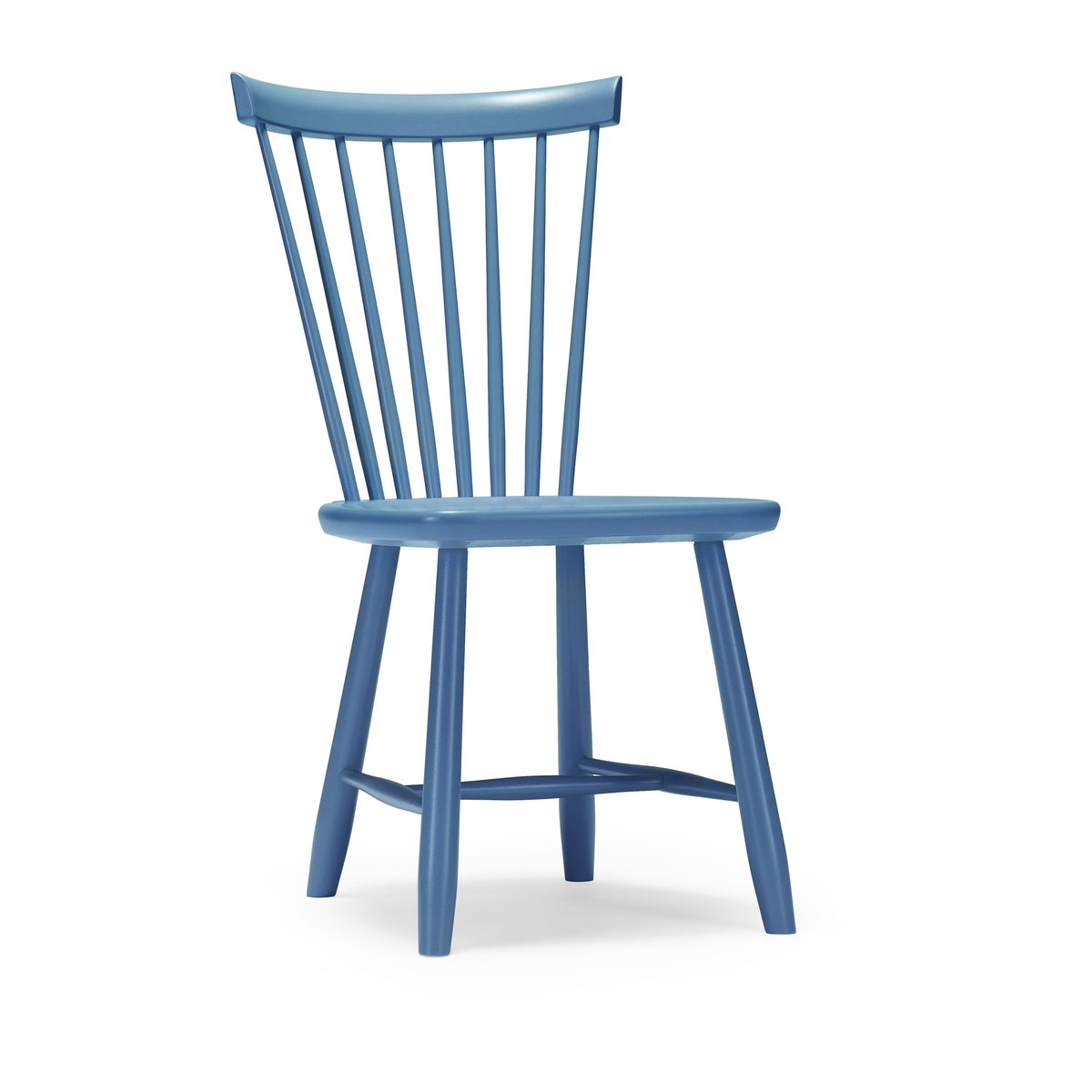 Stolab Lilla Åland stoel berkenhout Dageraadsblauw | Scandinavisch Interieur | Stoelen | Blauw