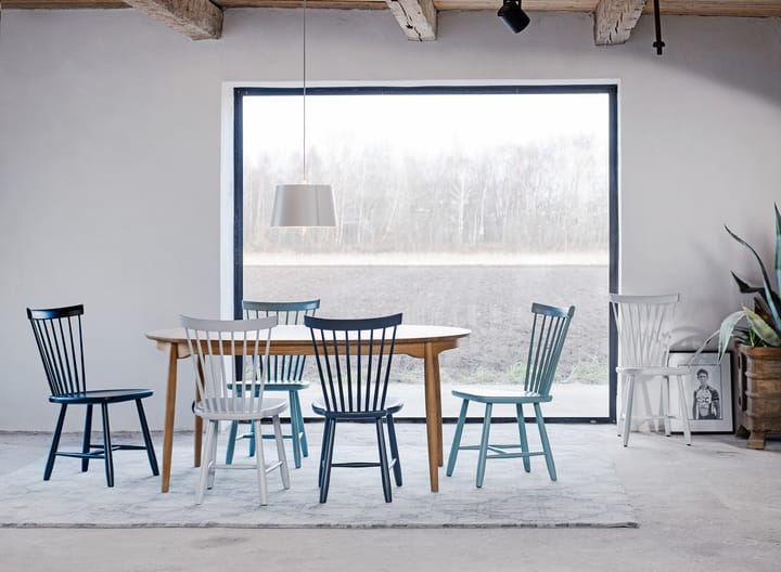 Lilla Åland stoel berkenhout, Wit Stolab