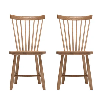Lilla Åland stoel, Naturell olie (eik), 2-pack - Stolab