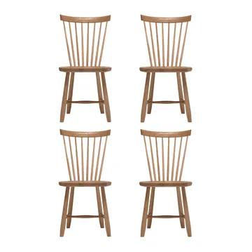 Lilla Åland stoel, Naturell olie (eik), 4-pack - Stolab