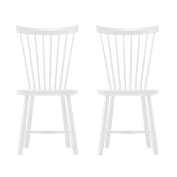 Lilla Åland stoel, Wit (berk), 2-pack - Stolab