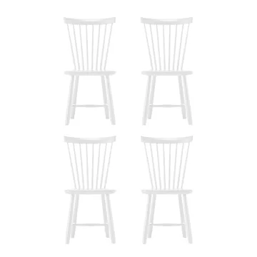 Lilla Åland stoel, Wit (berk), 4-pack - Stolab