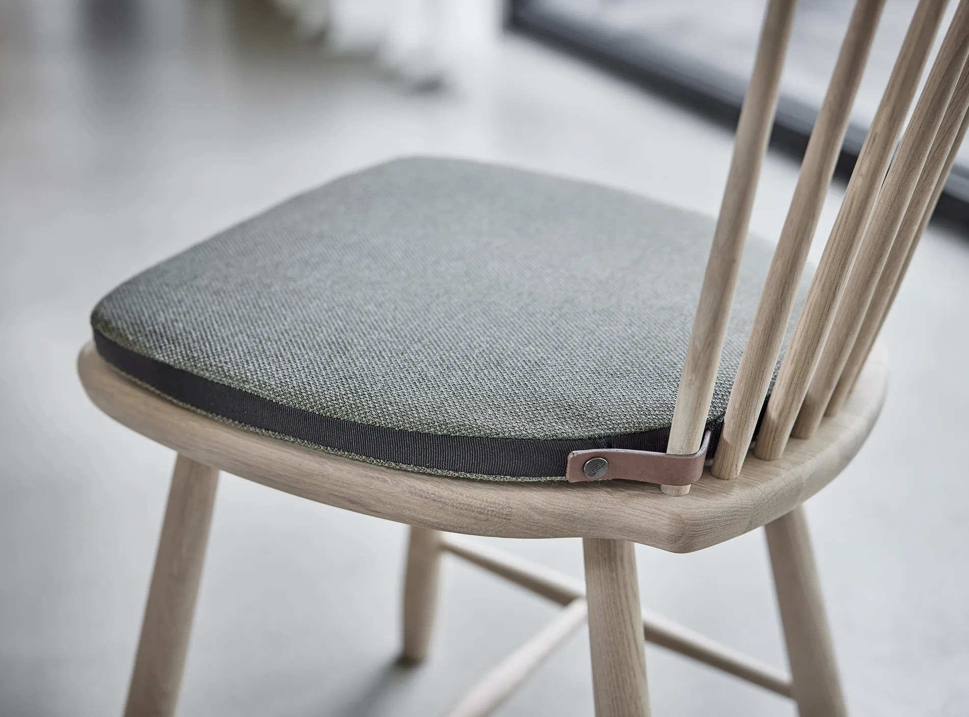 Lilla Åland stoelkussen, Dark green Stolab