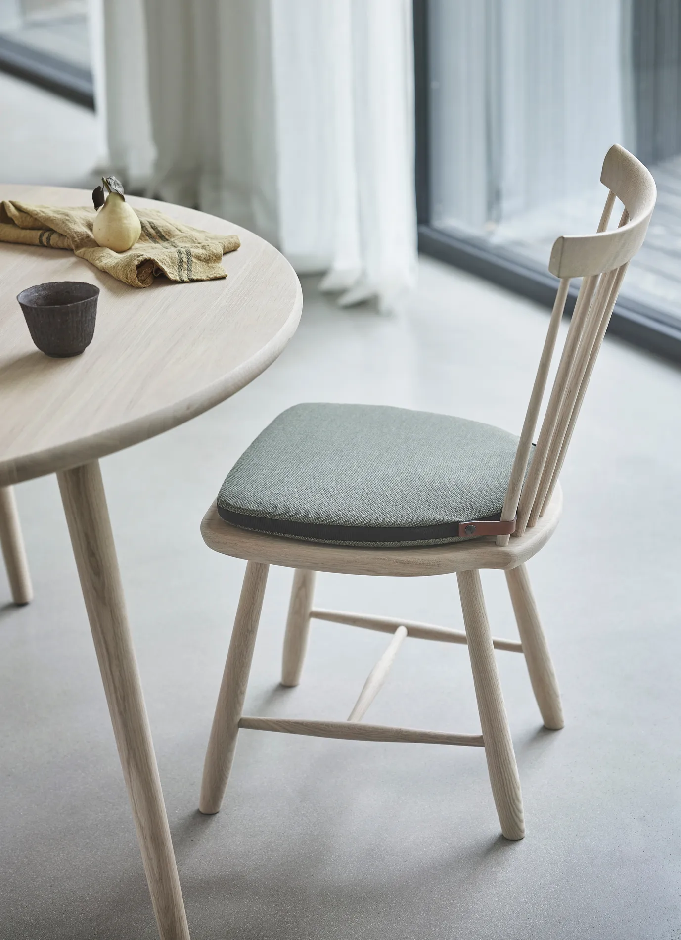 Lilla Åland stoelkussen, Dark green Stolab