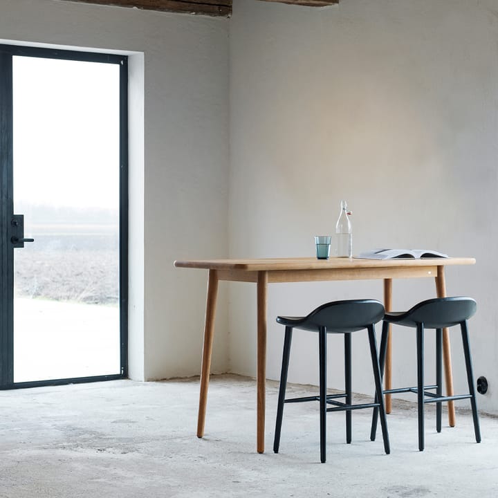Miss Holly bartafel, Eikenhout lichte matte lak Stolab