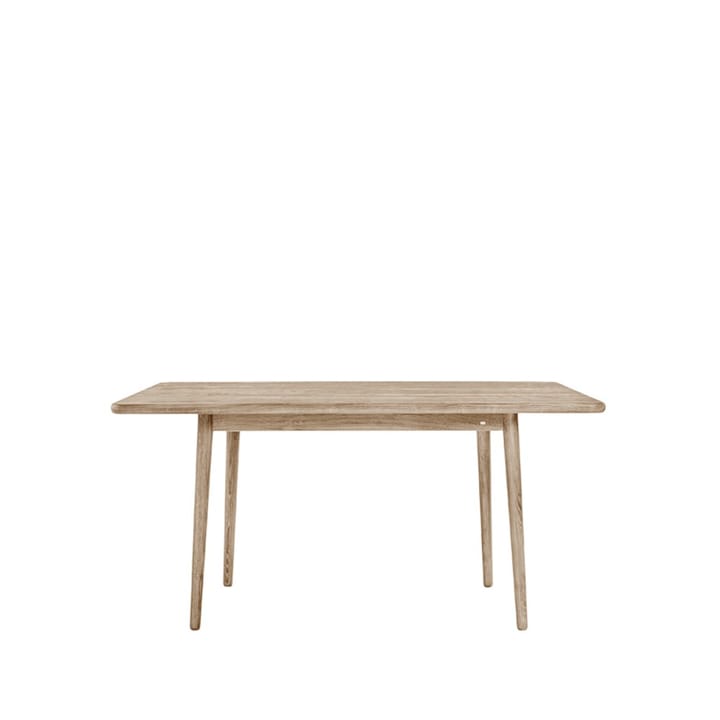 Miss Holly tafel 175x100 + 2 inlegbladen 2x50 cm - eikenhout witte olie - Stolab