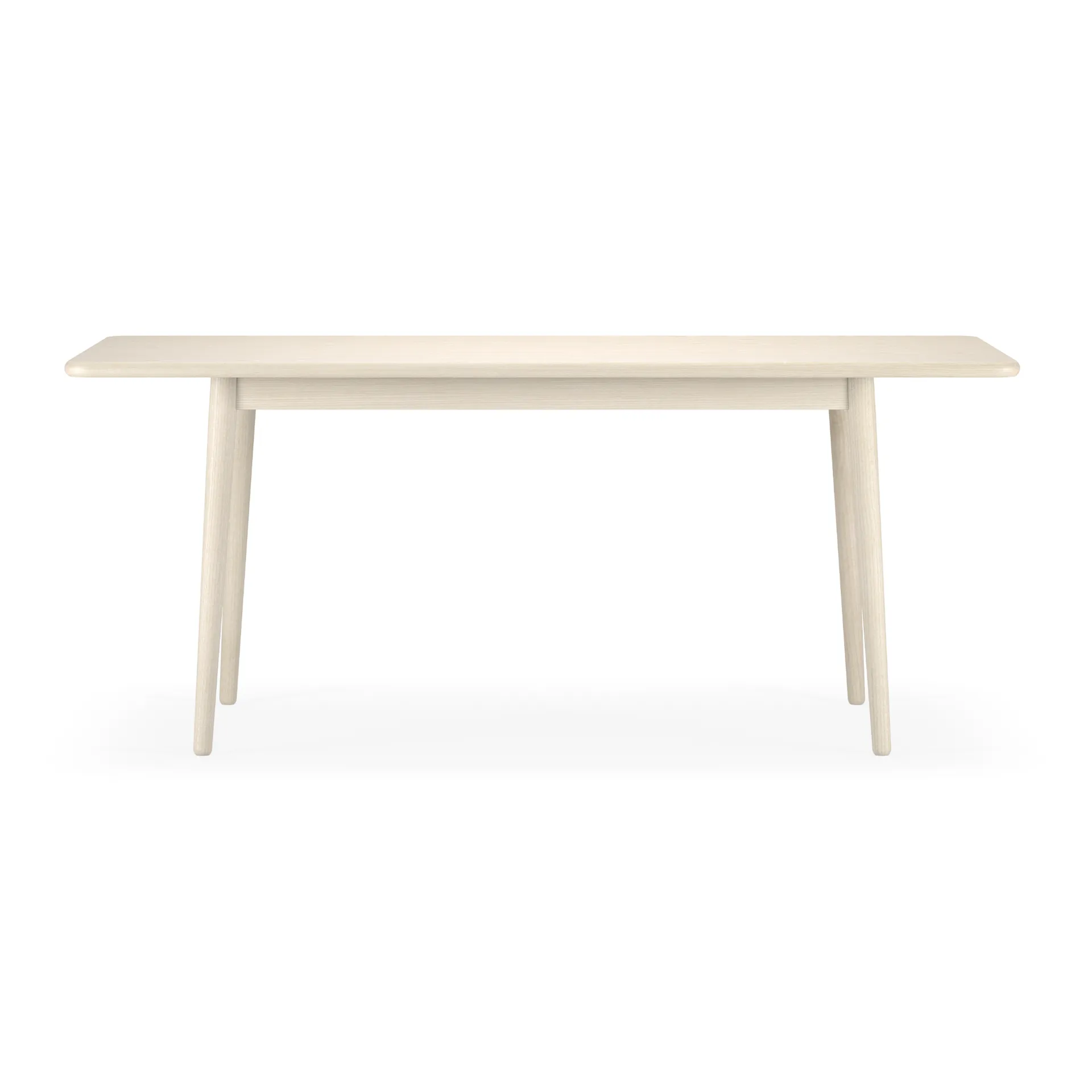 Miss Holly tafel 175x100 cm
, Berkenhout witte olie, 1 inlegblad Stolab