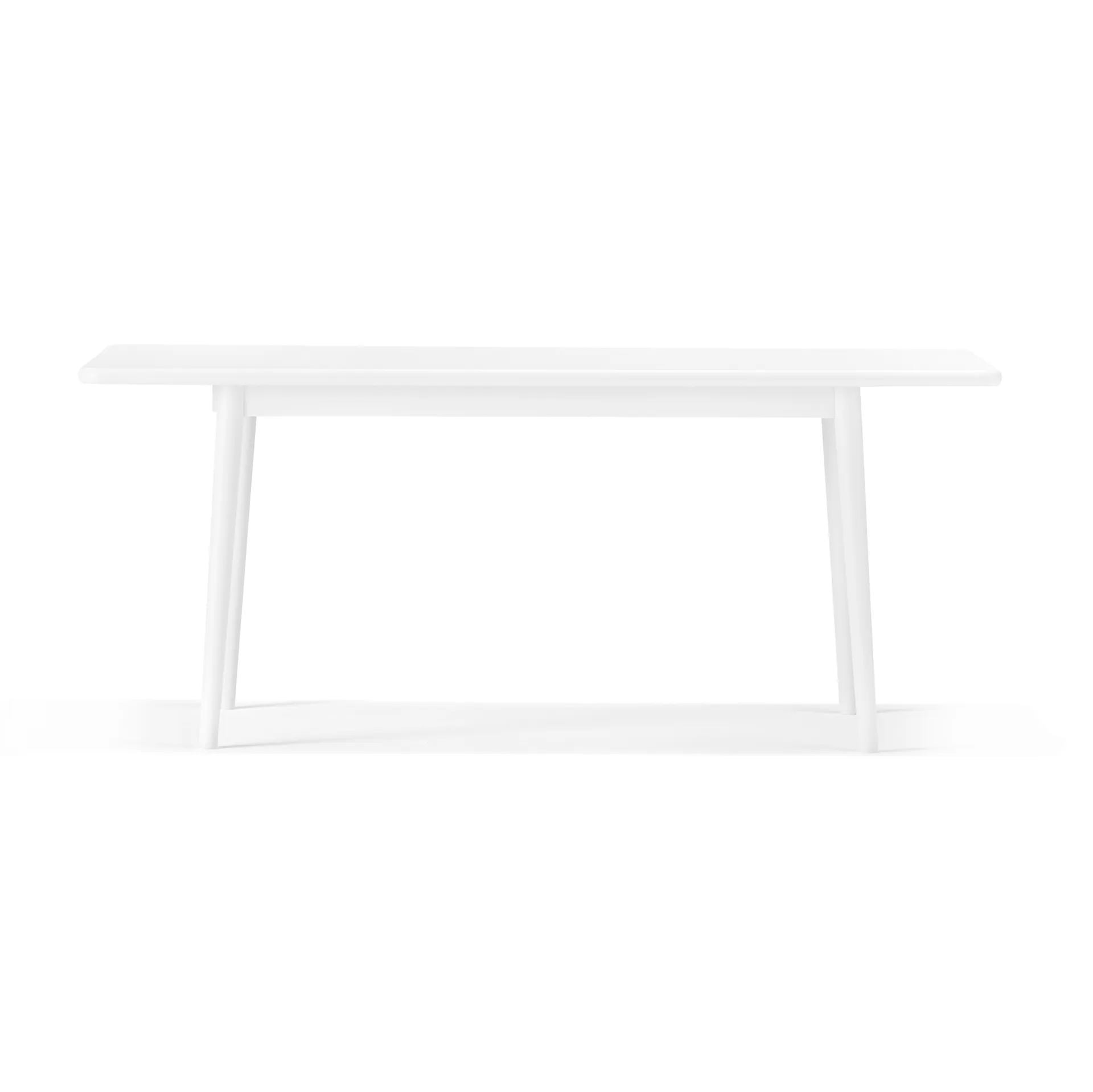 Miss Holly tafel 175x82 + 2 inlegbladen 2x50 cm, Berkenhout wit 21 Stolab