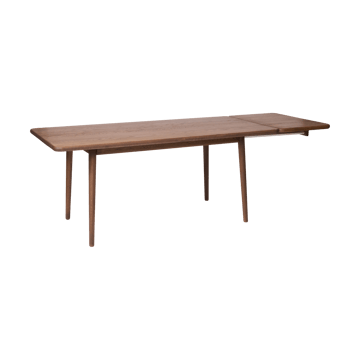 Miss Holly tafel Special Edition 175x82 cm + 1 inlegblad 50 cm - Eik Chocolat olie - Stolab