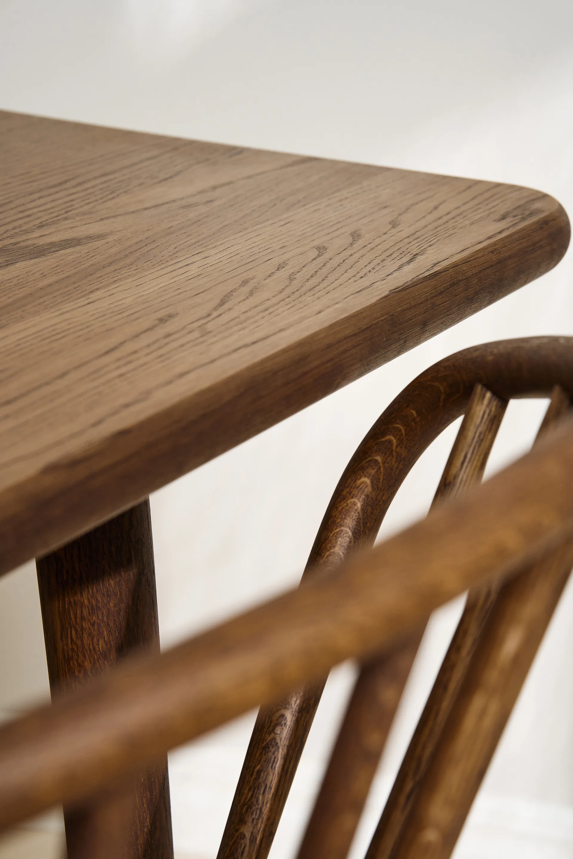 Miss Holly tafel Special Edition 235x82 cm+ 1 inlegblad 50 cm, Eik Chocolat olie Stolab