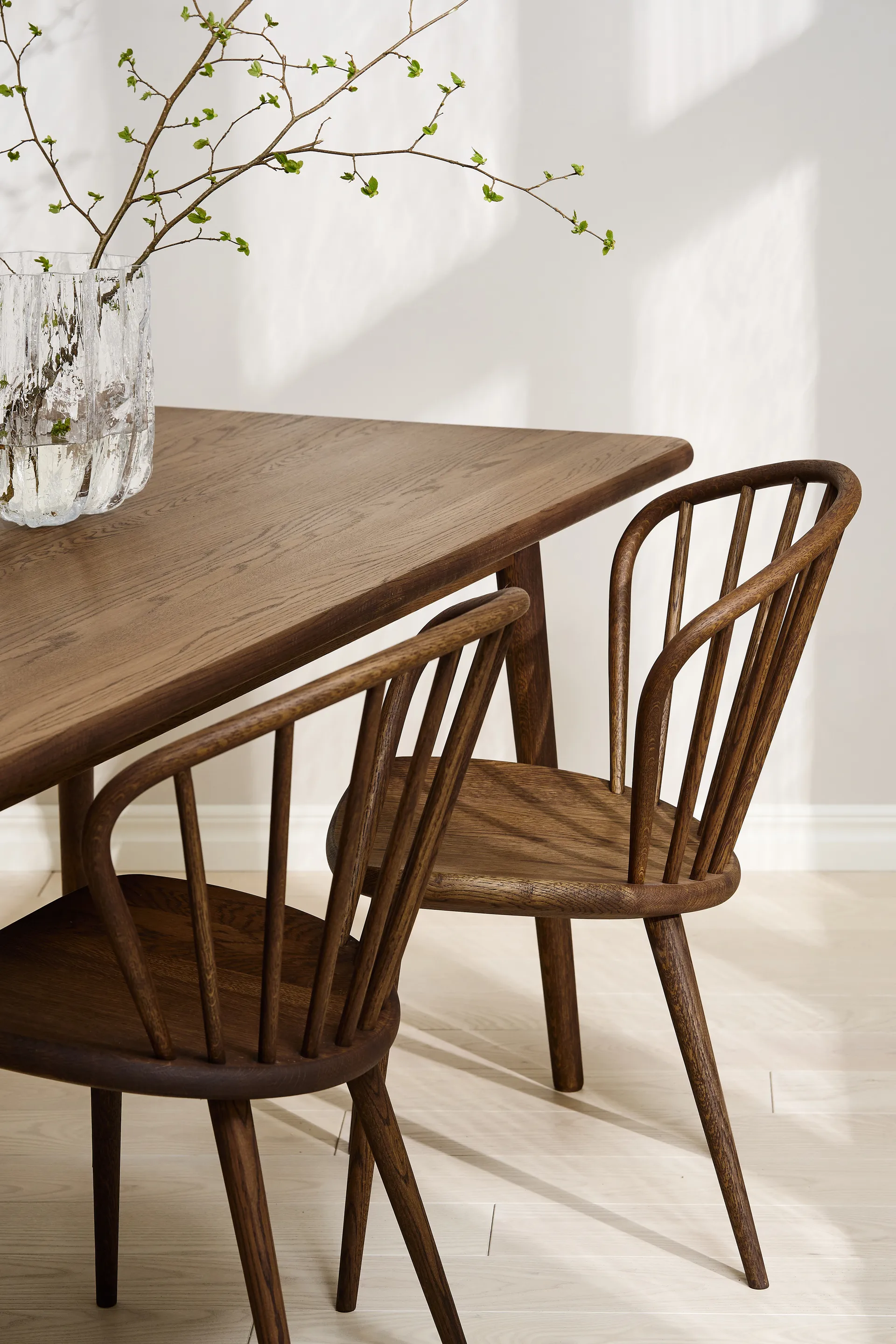 Miss Holly tafel Special Edition 235x82 cm, Eik Chocolat olie Stolab