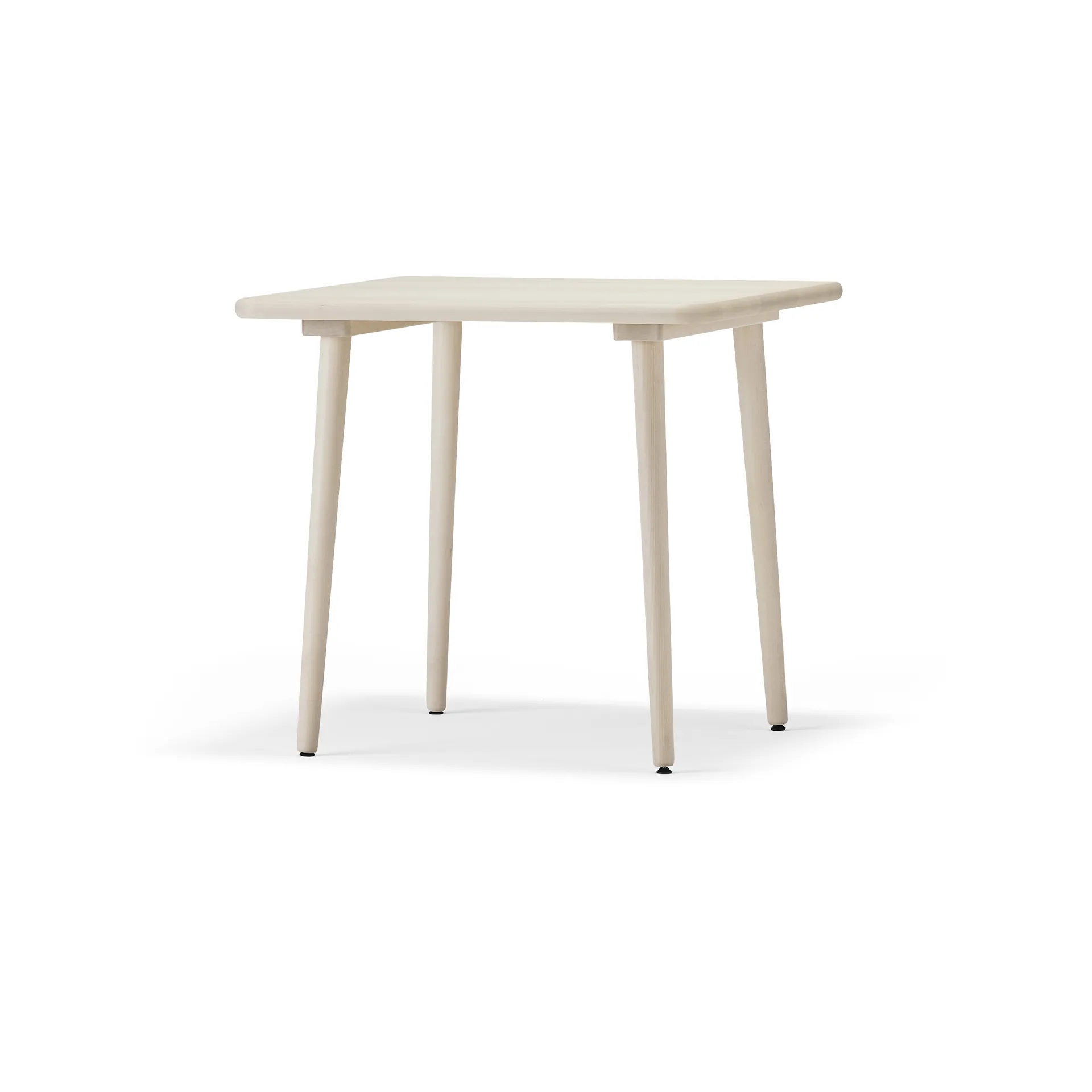 Miss Tailor eettafel 90x90x73 cm, berkenhout licht matgelakt Stolab
