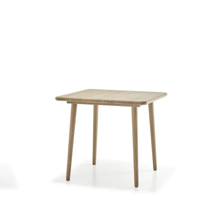 Miss Tailor eettafel 90x90x73 cm - eikenhout naturel olie - Stolab