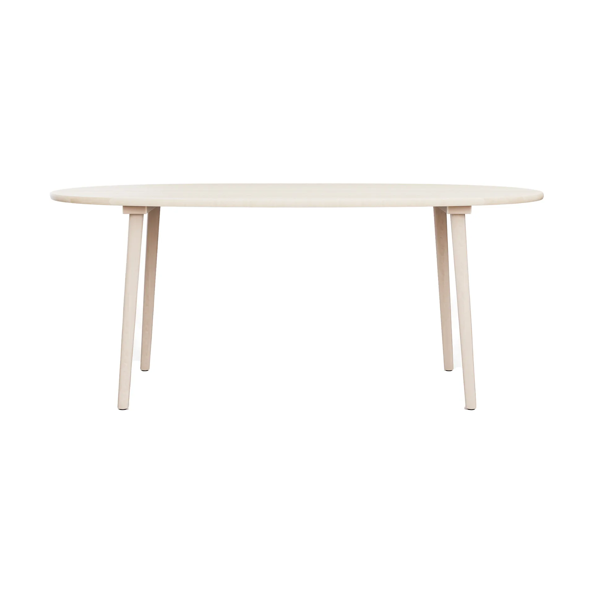 Miss Tailor eettafel, Berken licht matte lak, 180x90 cm Stolab