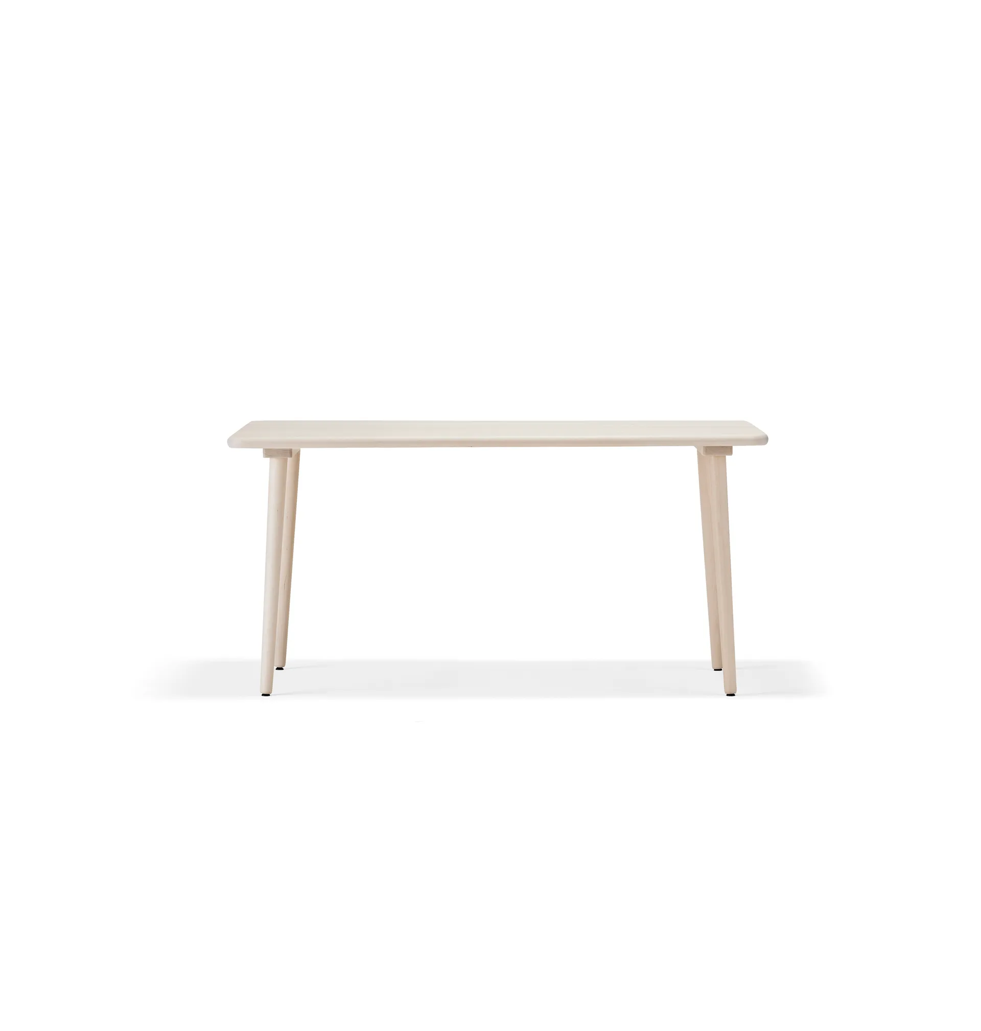 Miss Tailor eettafel, berkenhout licht matgelakt, 130x90 cm Stolab
