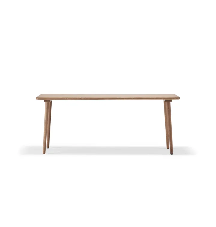 Miss Tailor eettafel - eikenhout naturel olie,  180x90 cm - Stolab