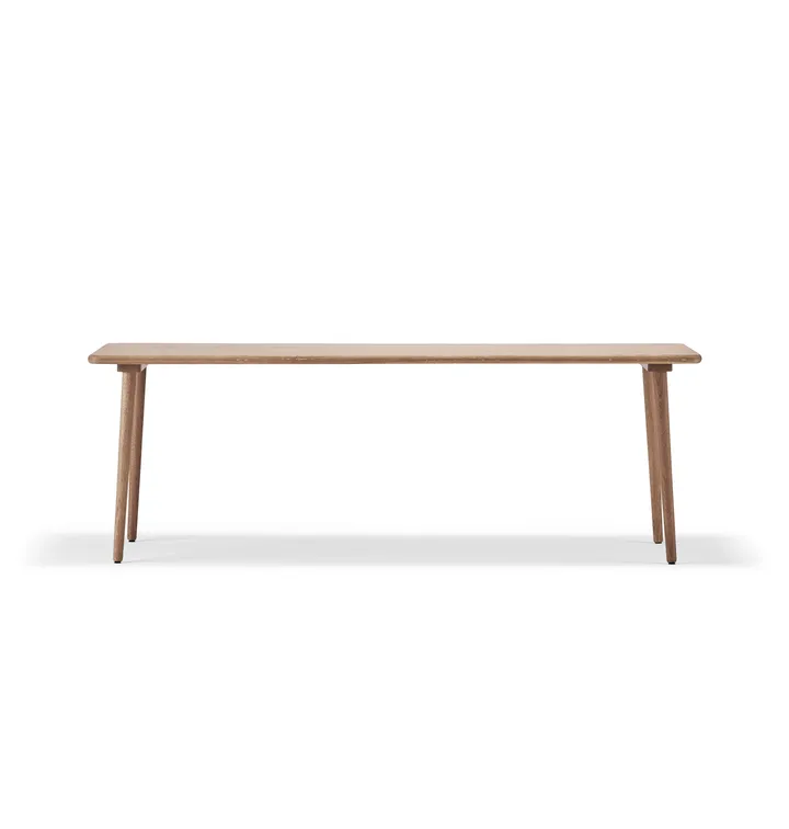 Miss Tailor eettafel - eikenhout naturel olie, 210x90x73 - Stolab