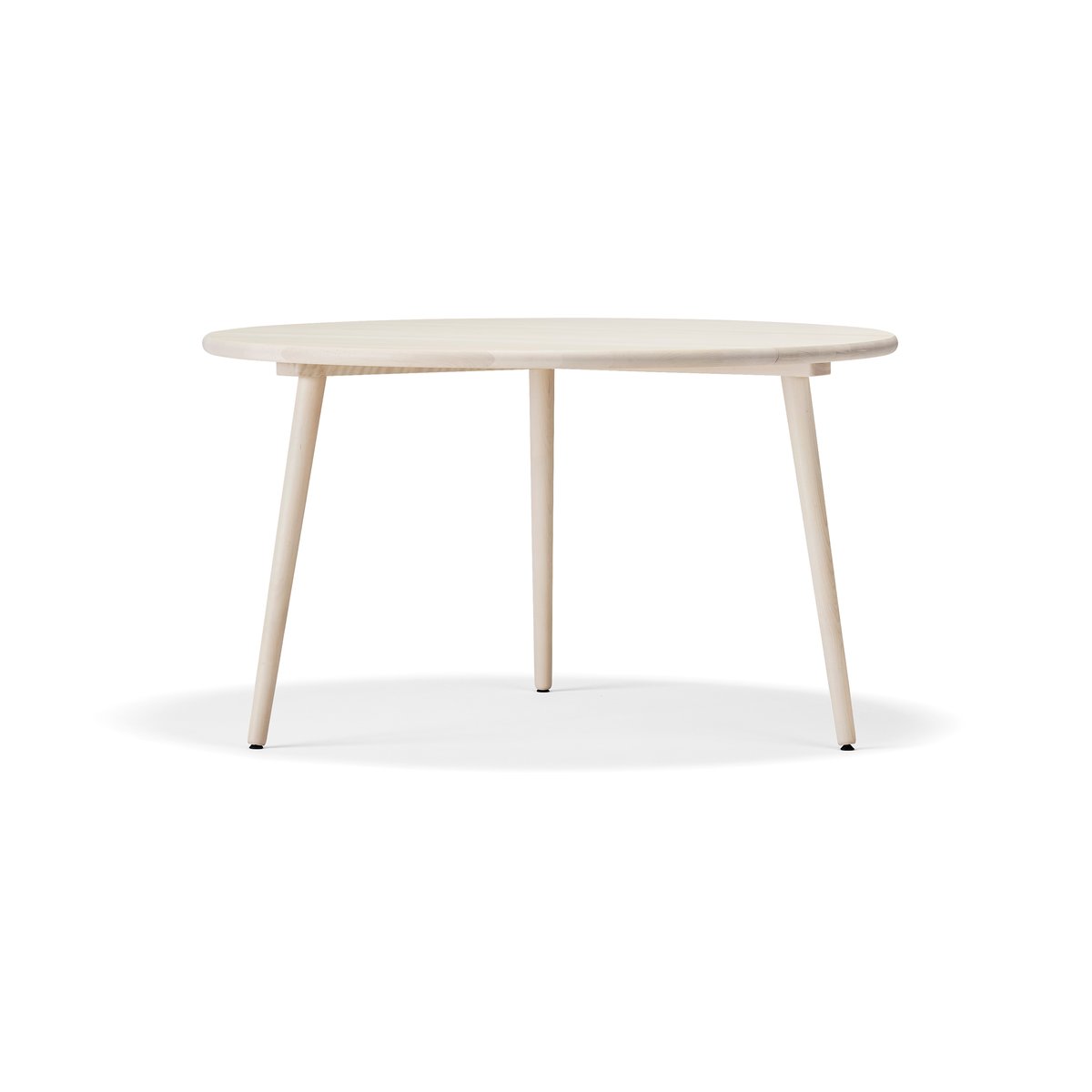 Stolab Miss Tailor tafel o130 cm licht matgelakt berkenhout, vast tafelblad